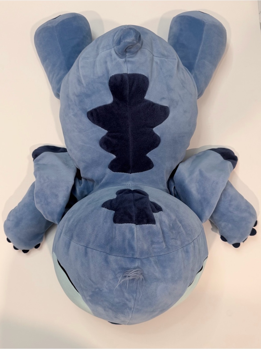 Disney Light Blue and Navy Stitch Plush Stuffed Animal